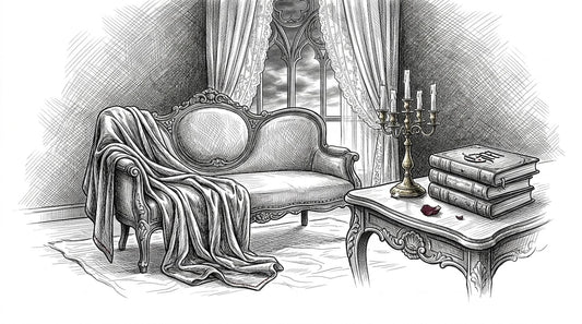 Setting up gothic living room essentials