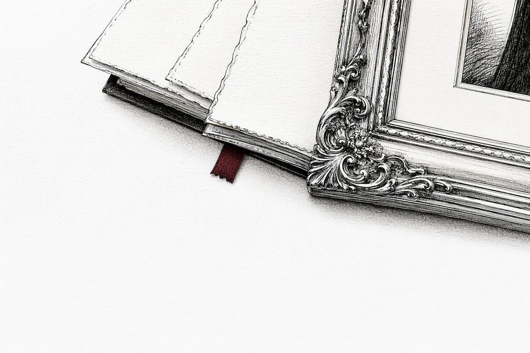 Close view of archival print texture