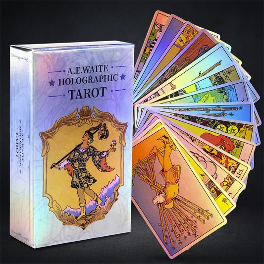 Rainbow Holographic Tarot Deck
