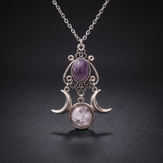Moon Goddess Pendant Necklace
