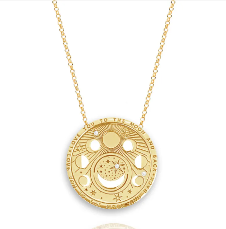 Tarot Stainless Steel Pendant Necklace