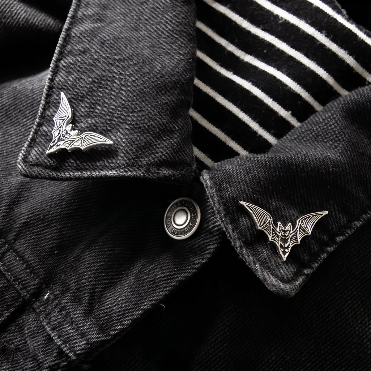 Bat Enamel Pin Set (2 Pieces)