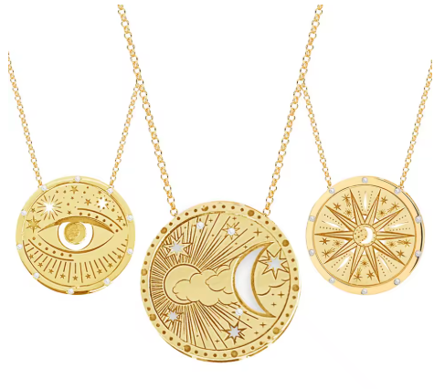 Tarot Stainless Steel Pendant Necklace