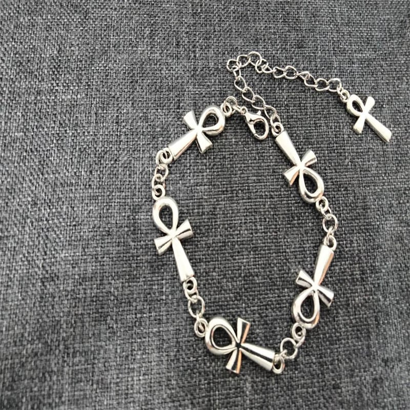 Gothic Vampire Cross Bracelet
