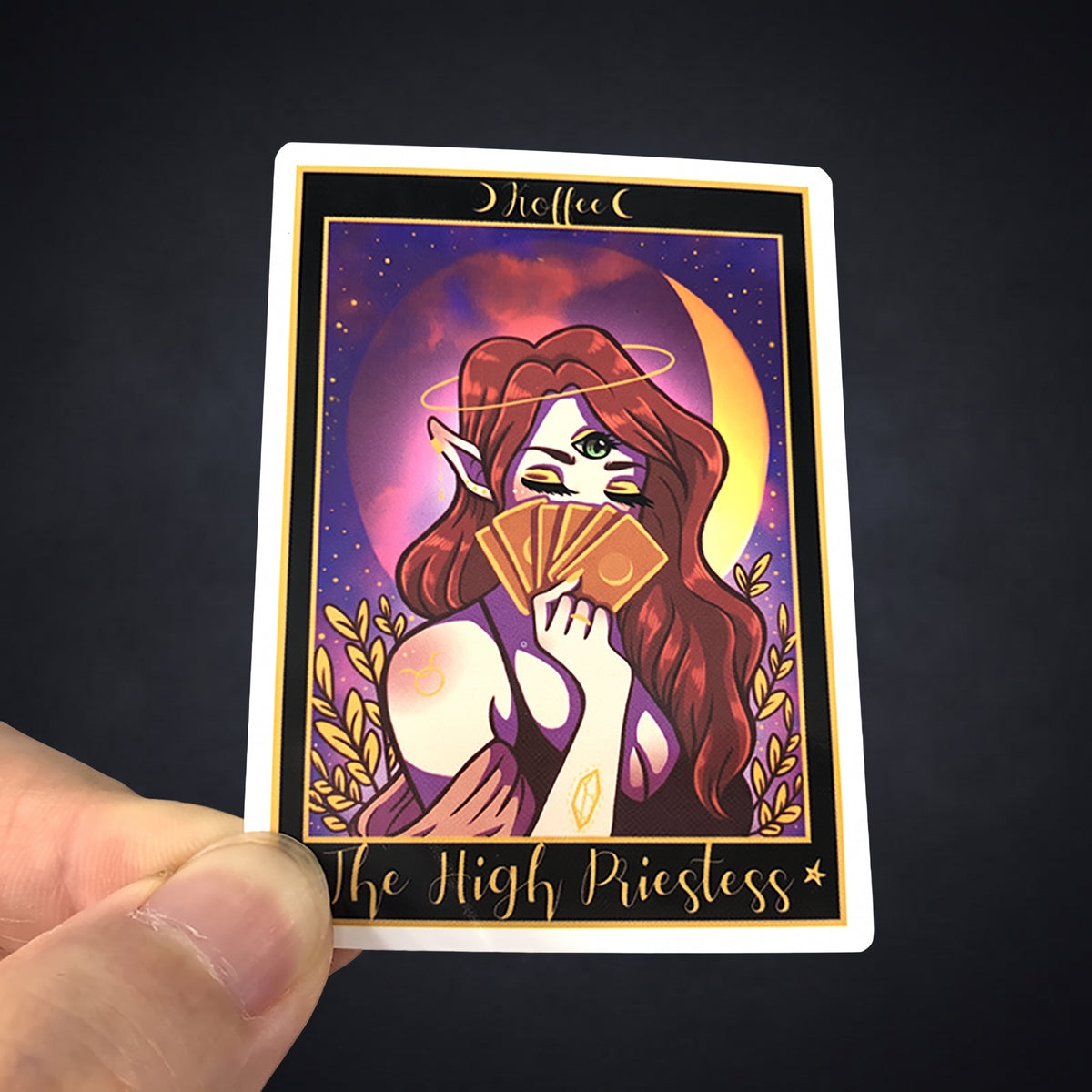 50 Tarot Card Waterproof Stickers for Various Uses