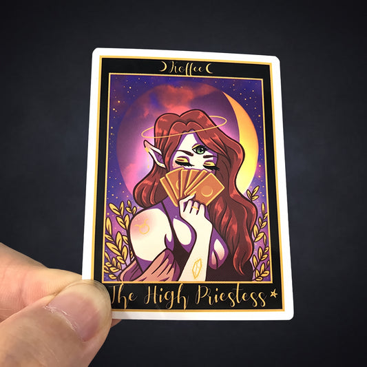 50 Tarot Card Waterproof Stickers for Various Uses