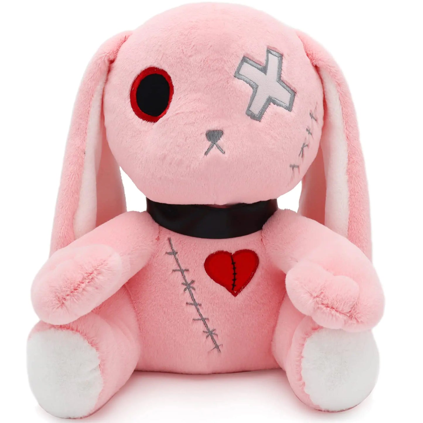 Stitched Heart Bunny Plushie