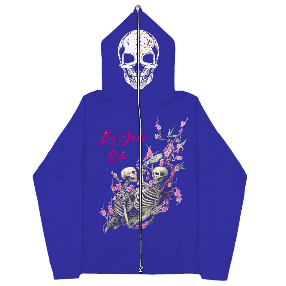 Gothic Harajuku Zipper Sweatshirt