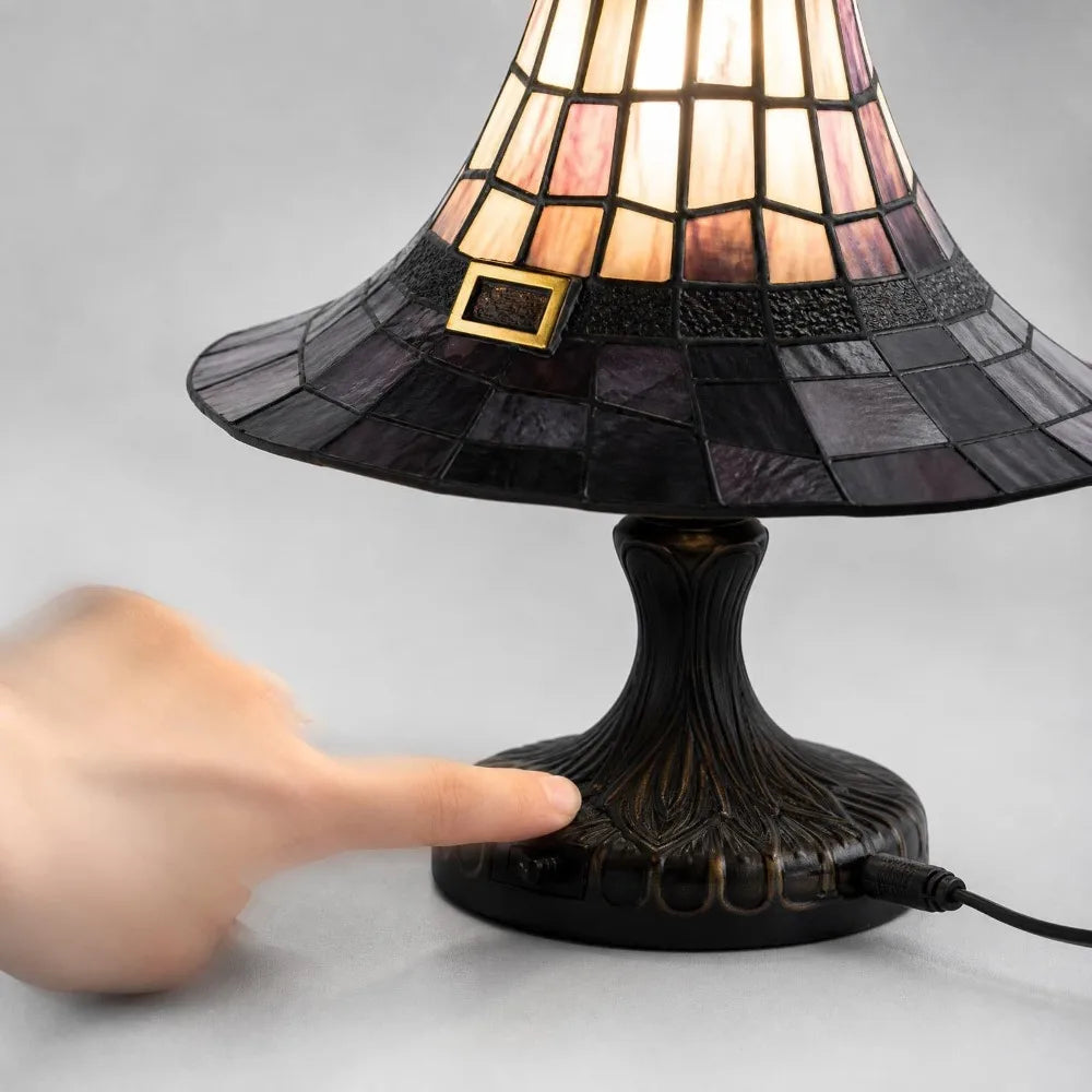 New Witch Hat Lamps Creative Home Gothic Night Light Gift Witch Hat Light Ornament, Home Ornament Decoration