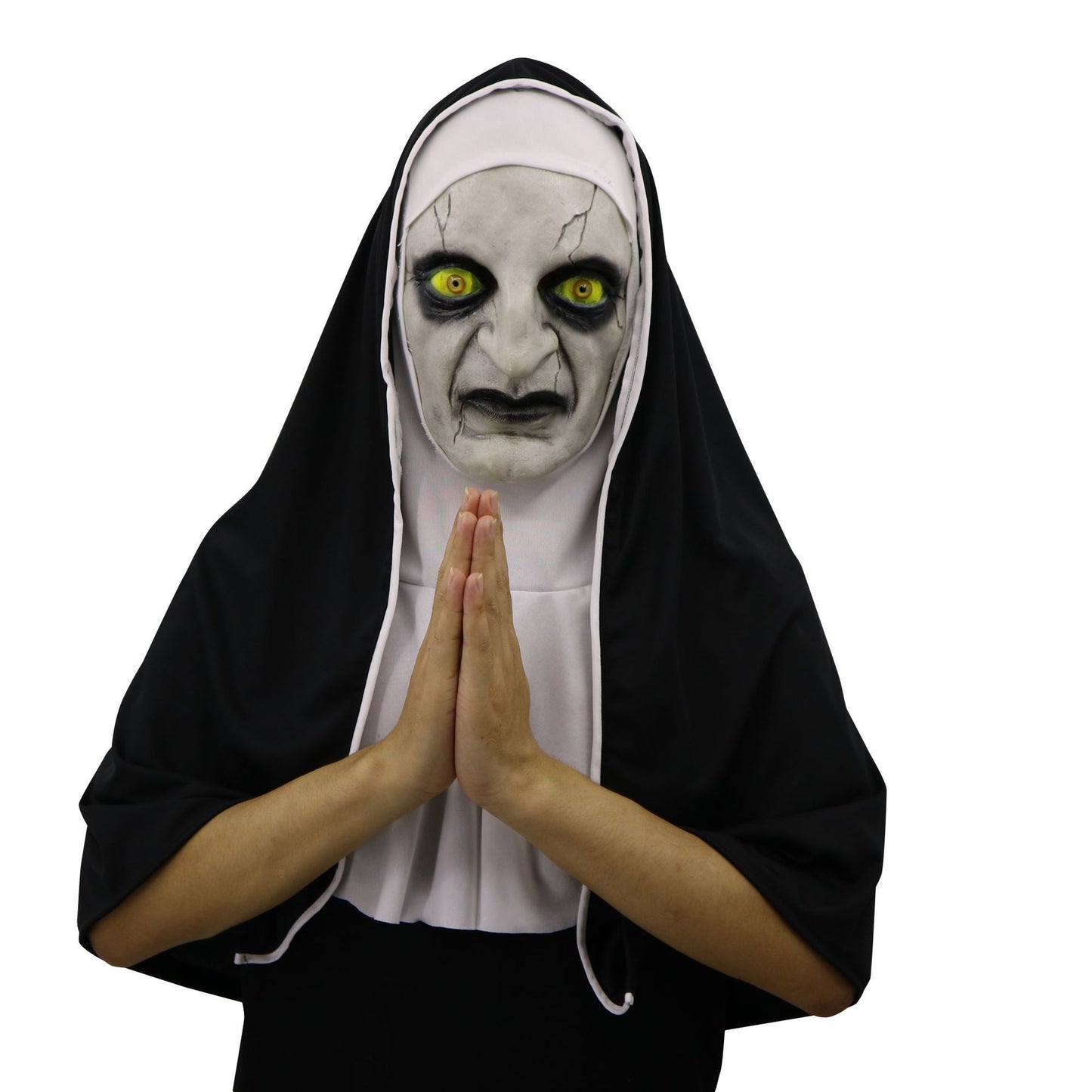 Halloween Horror Movie Nun Mask for Party Costume