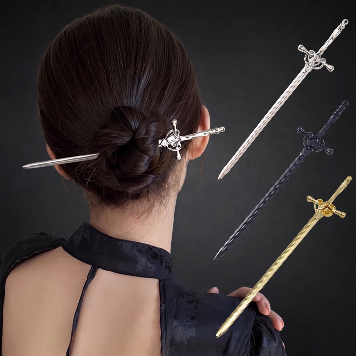 Sword Hair Stick