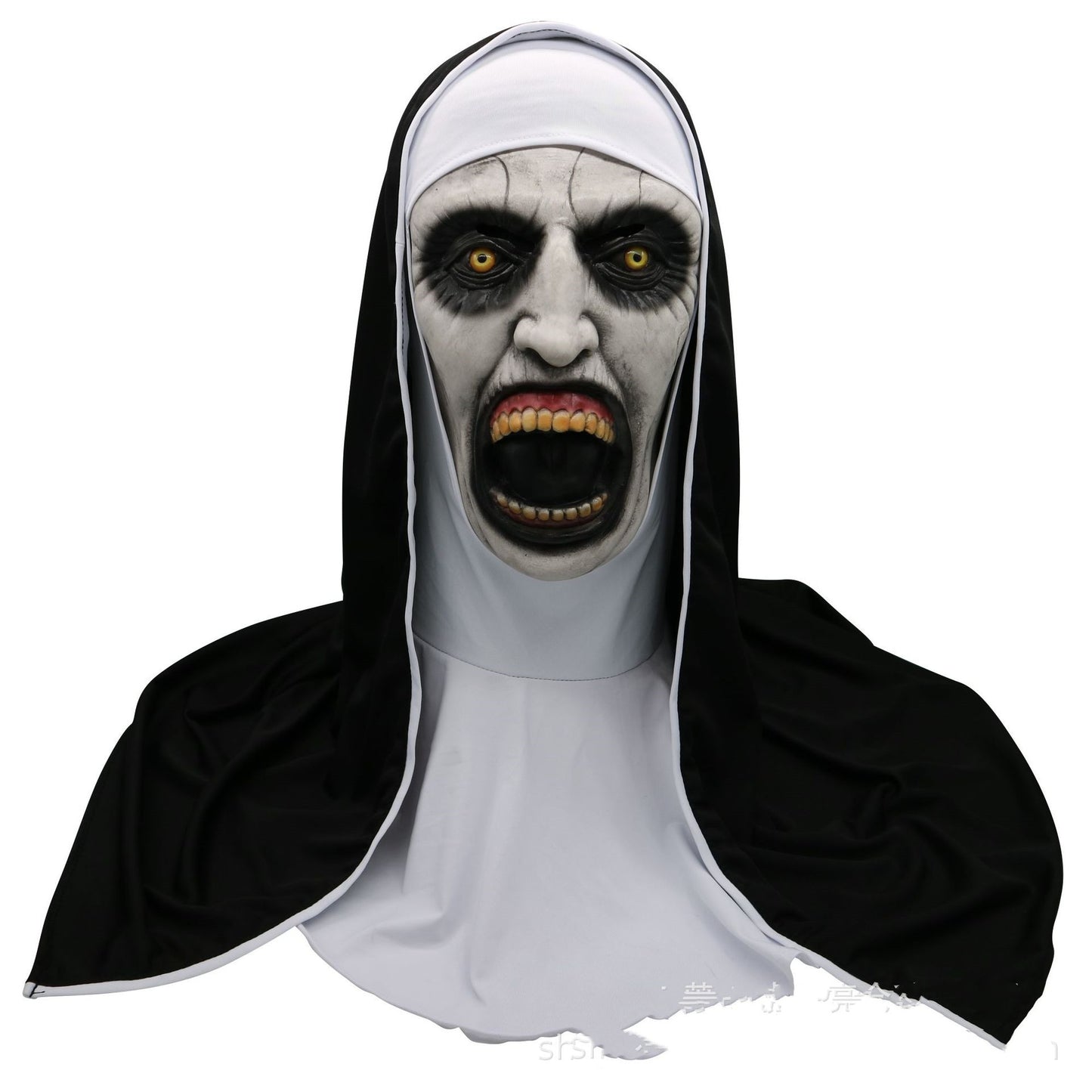 Halloween Horror Movie Nun Mask for Party Costume