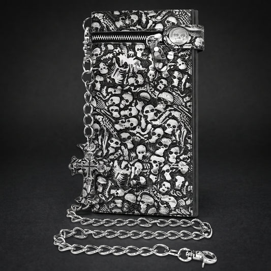 Skull Gothic Chain Wallet