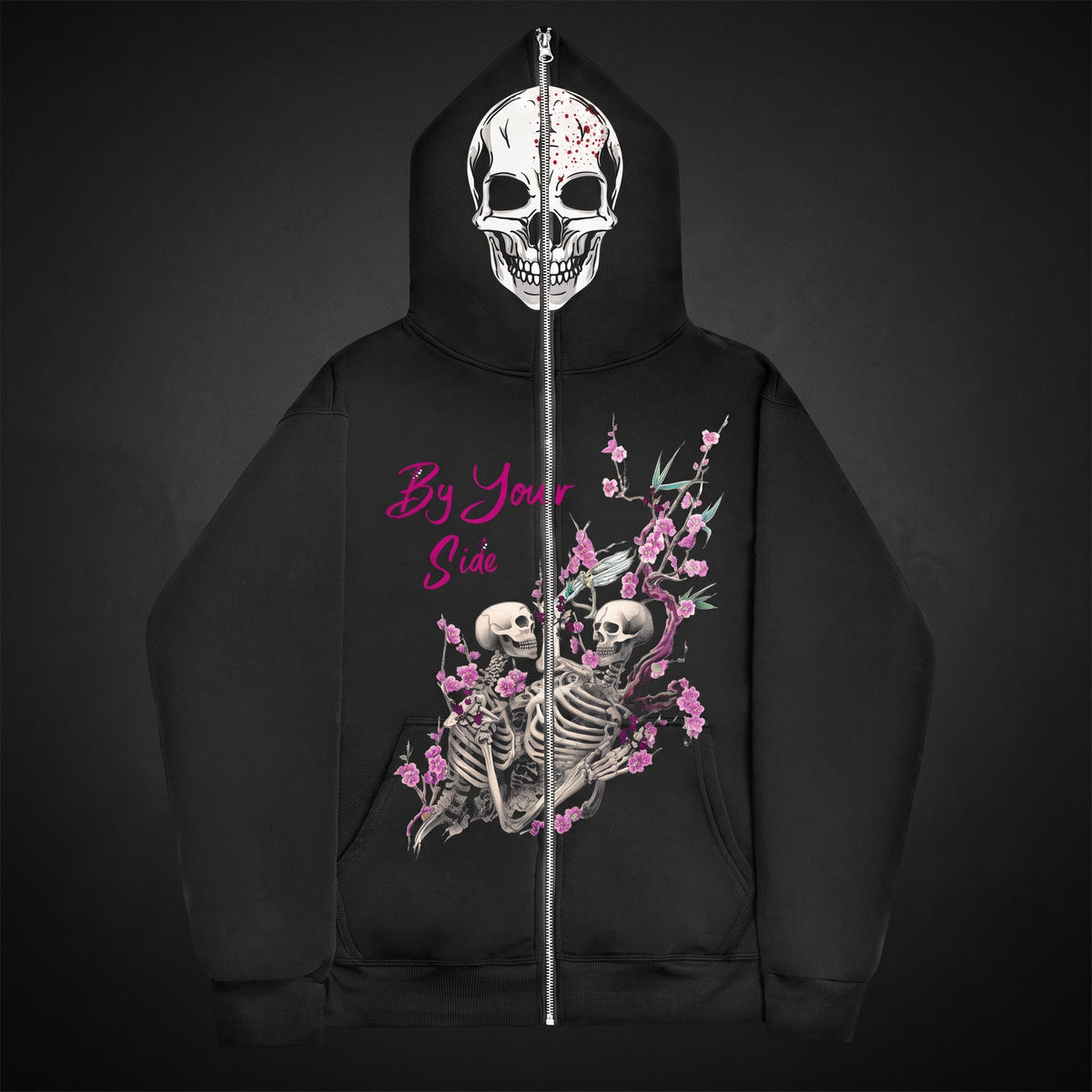 Gothic Harajuku Zipper Sweatshirt