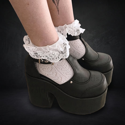 Gothic Style Women's Big Size Platform Boots