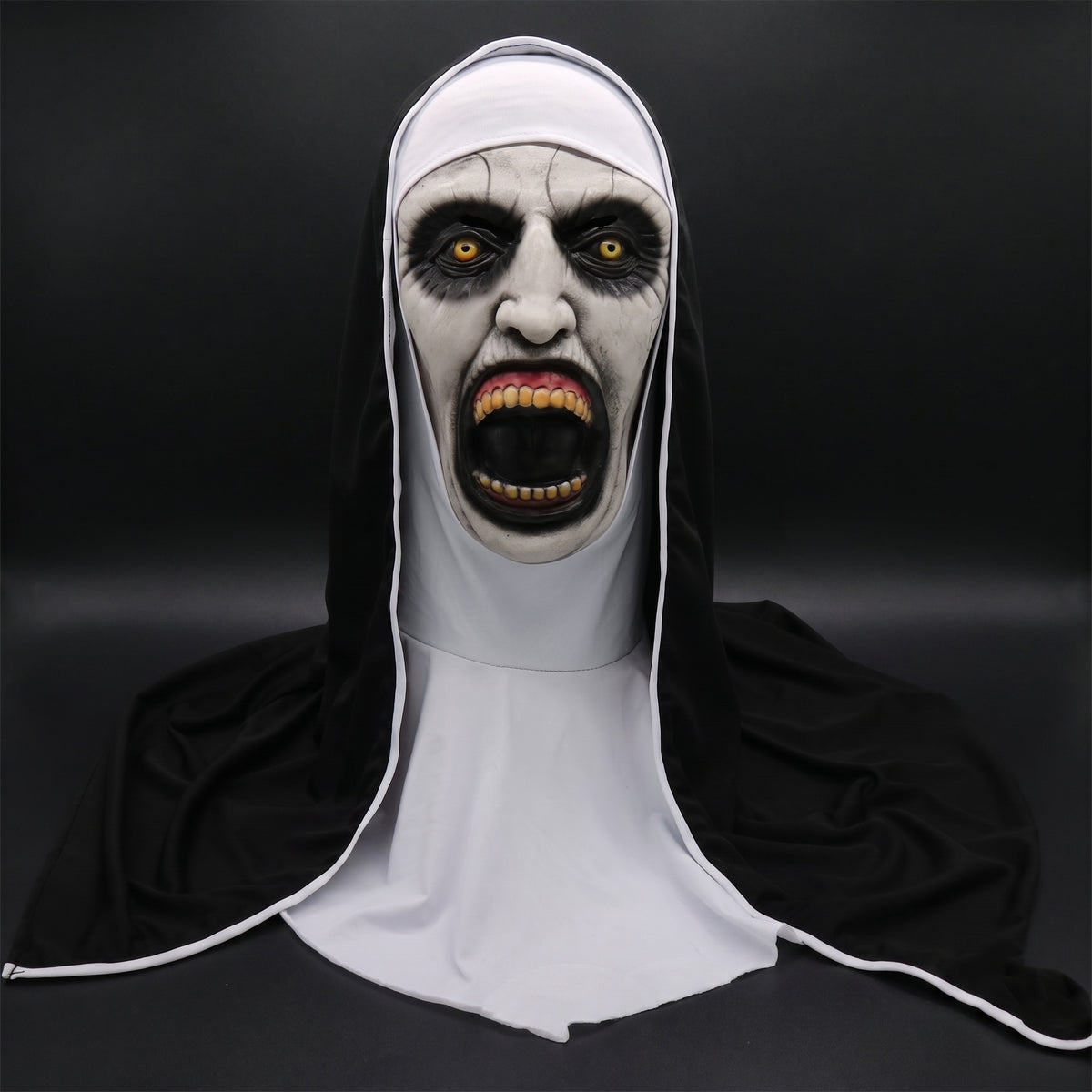 Halloween Horror Movie Nun Mask for Party Costume